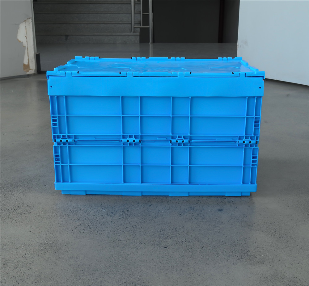 Durable Foldable Turnover Crate for Safe and Secure Product Transportation
