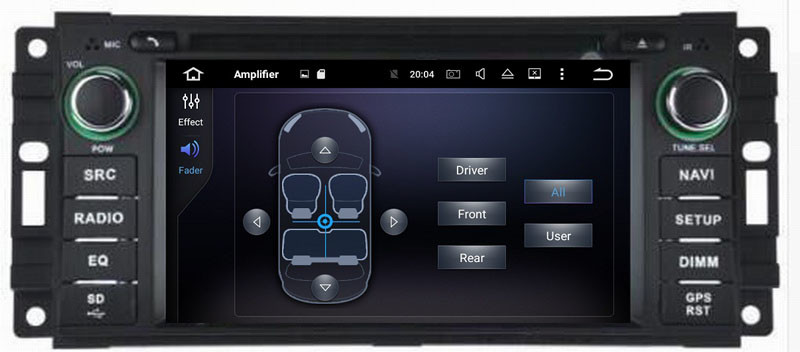 Ouchuangbo car radio multi media android 8.0 for Chrysler Gran Voyager del 2010 with mirror linksteering wheel control