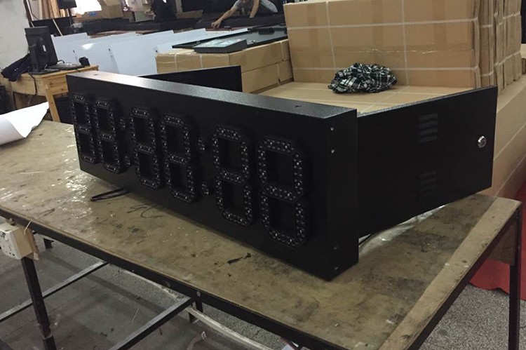 Alibaba whosale price gas price 7 segment led display 8 inch