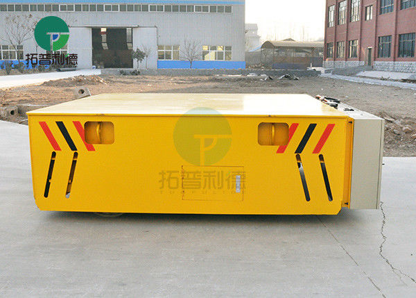 20 Ton Self Propelled Batttery Operated Steerable Transfer Carts For Material Handling