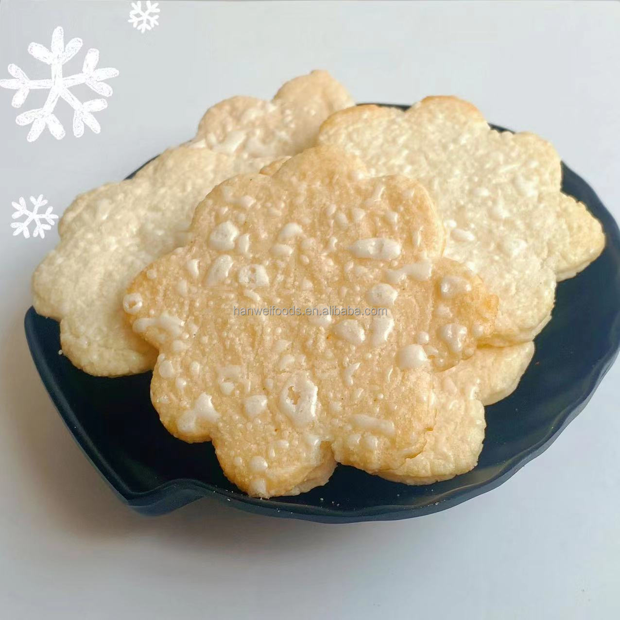 Korean Senbei Shrimp Cakes Baked Shrimp Powder Asian Rice Crackers