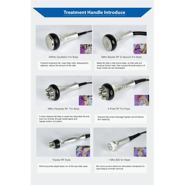 Vacuum RF Cavitation Slimming Beauty Machine For Fat Burning Skin Tightening