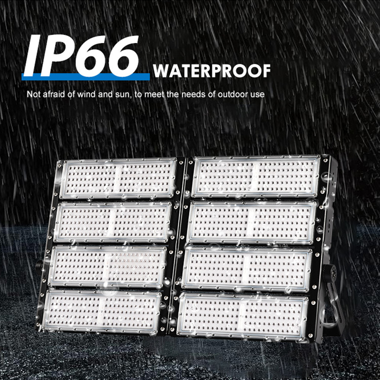 Outdoor Field Lighting Aluminum+ Clear PC AC100-277V LED Stadium Lighting