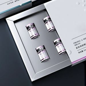 Custom Print Logo Peptide Vials Cosmetic Packaging Box with Labels