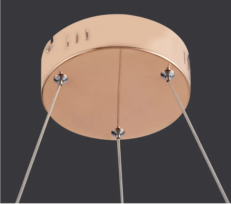4500K Modern Ring Chandelier Magic Bean Chandelier Roto Moulding