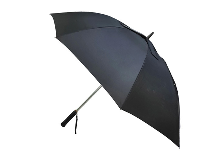 Environmental Summer Fan Solar Panel Umbrella , Summer Umbrella With Cooling Fan
