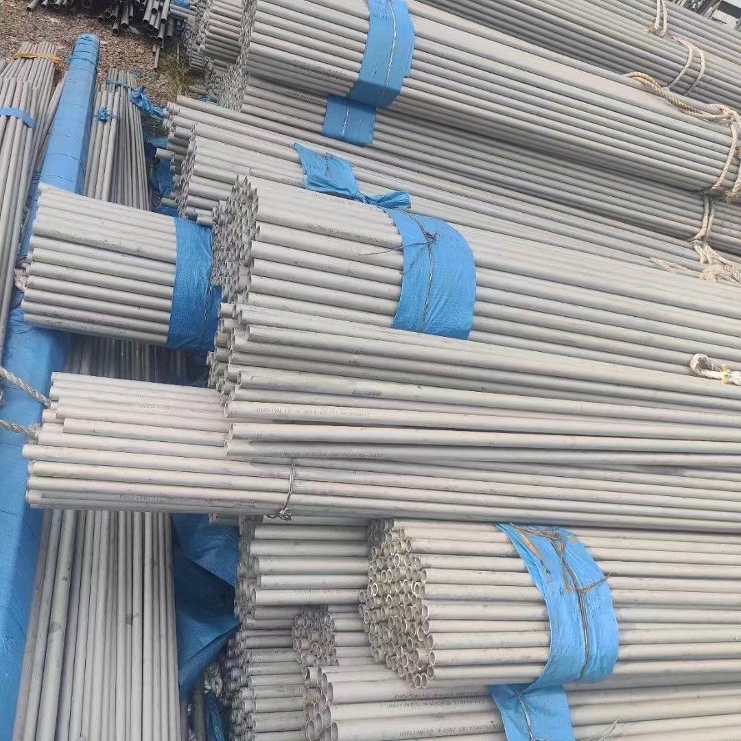Stainless Steel Pipe Material SS 316 L 1.4404 DN100 NPS 6 "OD 114.3 mm SCH 40S 6 Meter Long