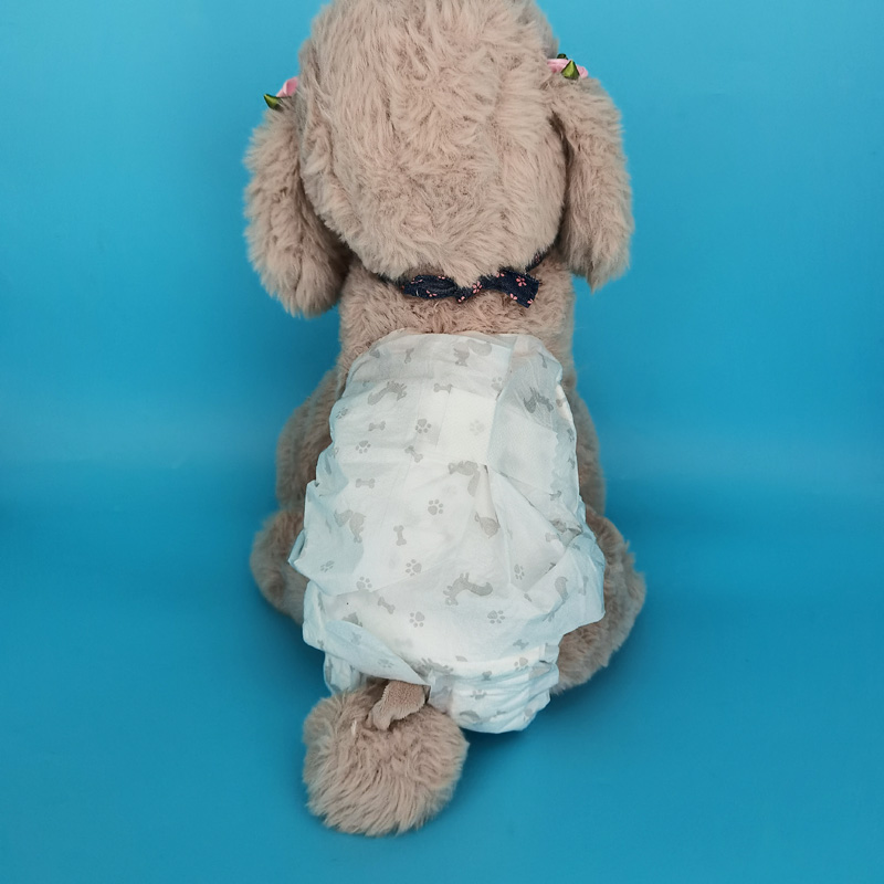 disposable Dog Training Pet Dog Diapers With PE / Clothlike Backfilm
