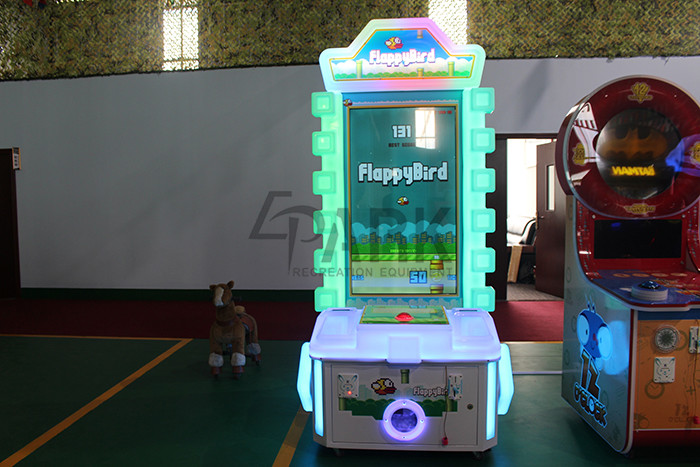 Kids Amusement Game Machines , India Flappy Bird Redemption Ticket Arcade Machine