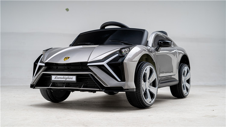 Gray 2022 Hot Design Remote Control 2 Seats 12V Big Electric Ride On Car for Kids
