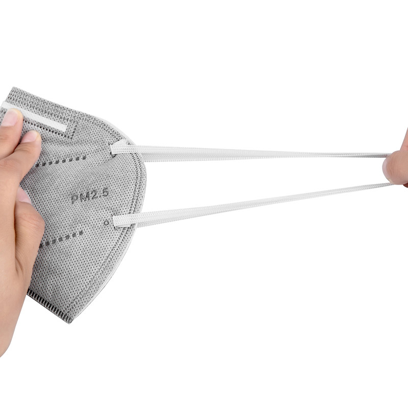 Industry Use Foldable FFP2 Mask Particulate Respirators Soft Nose Pad