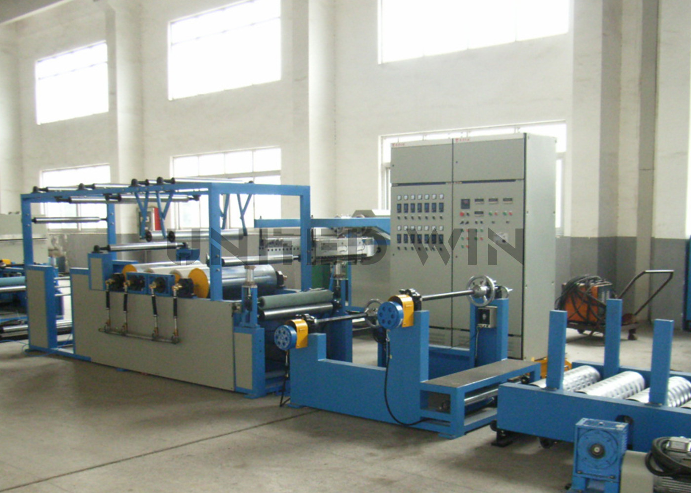 PE Coated Extrusion Coating Laminating Line Pe Film Laminating Machine 150m/min
