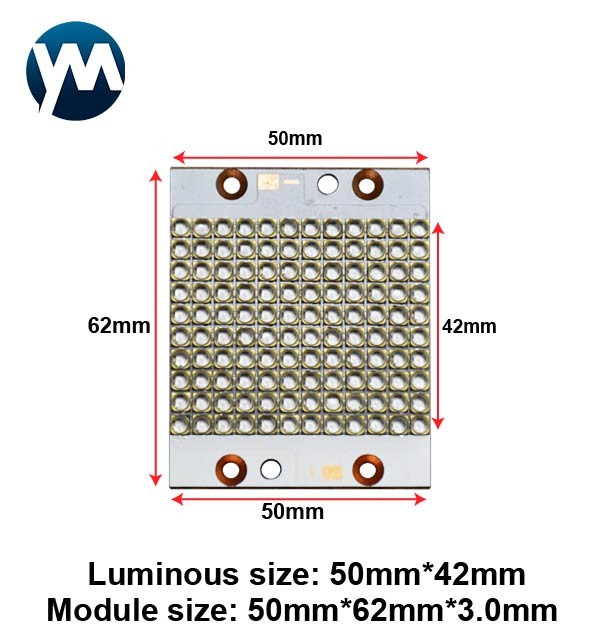 UV Light Module 360W 3535 3W led chip lamp beads uv curing system