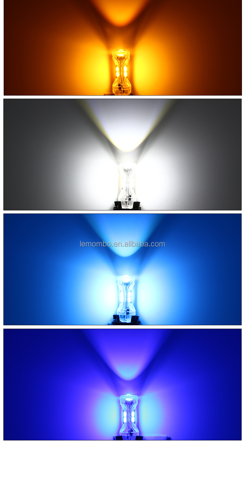 LED High Brightness Automotive LED Light Bulbs T10 3030 5SMD Canbus License Plate Light Car Sidelamp