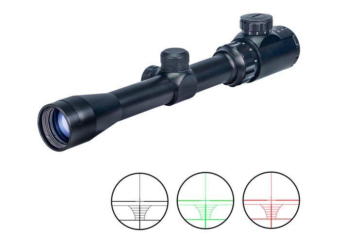 Red / Green Illuminated Reticle Sight 3 - 9X32E Water Resistant For Outdoor Hunting