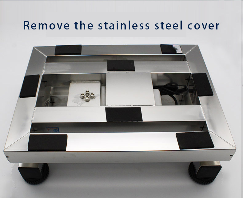 Factory Industrie Bench Scale Stainless steel quantitative packaging sensor force measurement high precision weighing platform