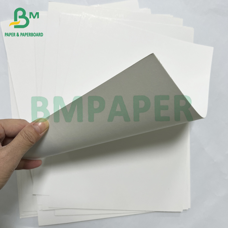 250gsm Recyclable Kit 6 Oilproof Food Bleach Card For French Fries Packaging 