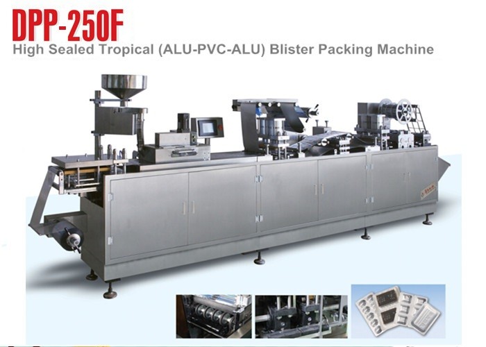 CE approved Multi functional high sealing blister wrapping machine for tablets , pills and tablets