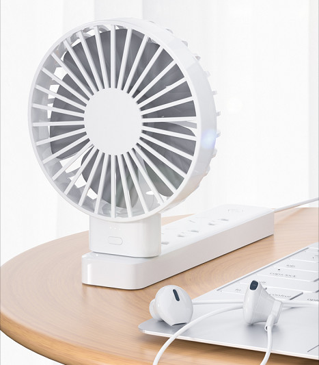 Portable Personal Cooling Fan With Rechargeable Battery