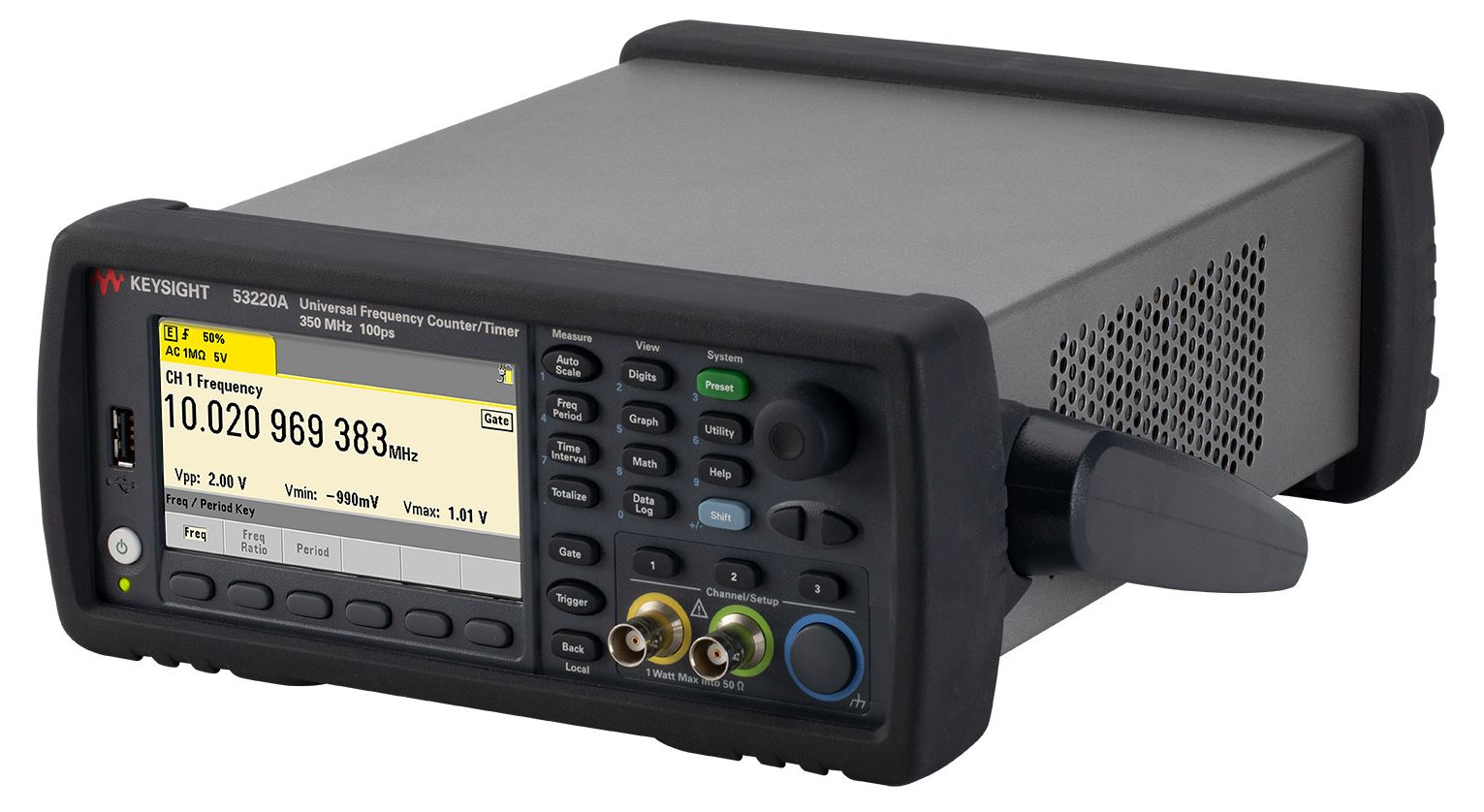 Keysight 53220A 350 MHz Universal Frequency Counter/Timer, 12 digits/s, 100 ps