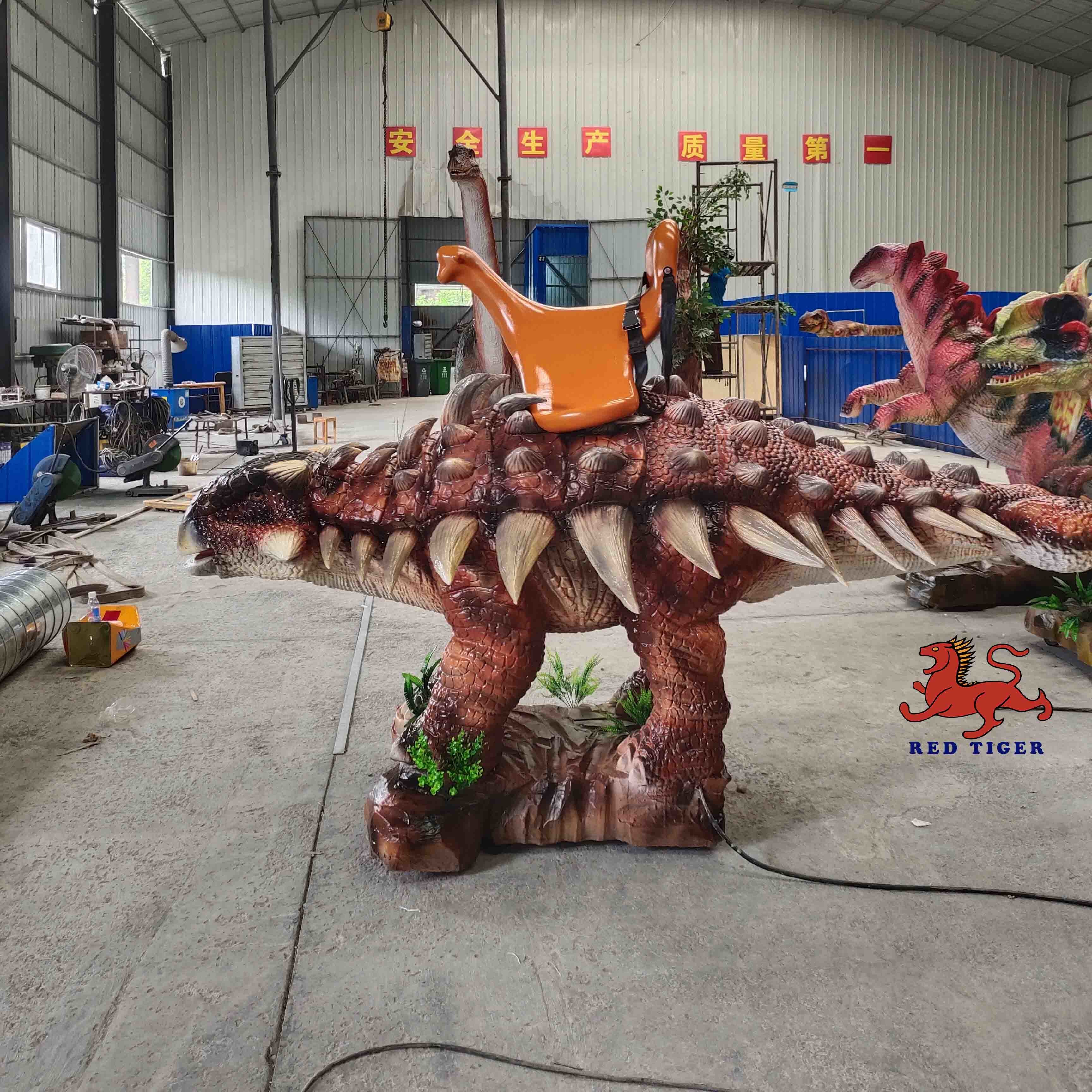 Waterproof Dino Riders Ankylosaurus , Jurassic Park Ankylosaurus