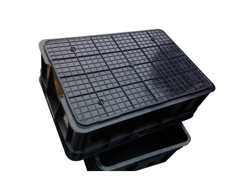 Black ESD Packaging Materials Conducive Containers For Storage Static Sensitive Parts