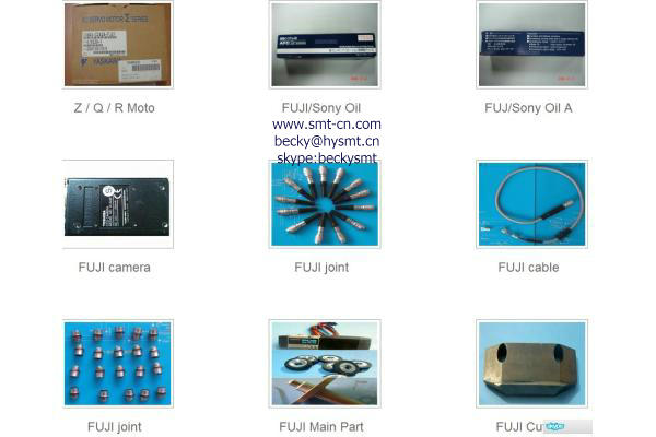 FUJI CP6 CP643 SMT spare parts/cylinder/clutch/valve/camera/nozzle/motor