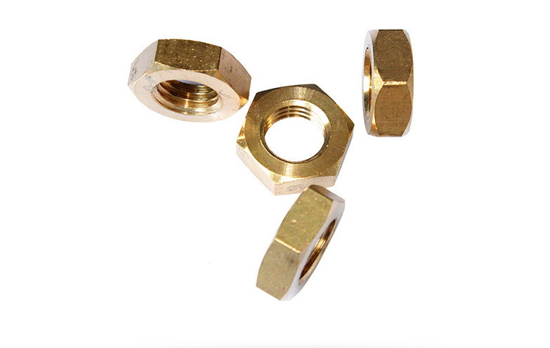 Brass Thin Hexagon Nut DIN 439B Cheap Price Metric Brass Jam Nut