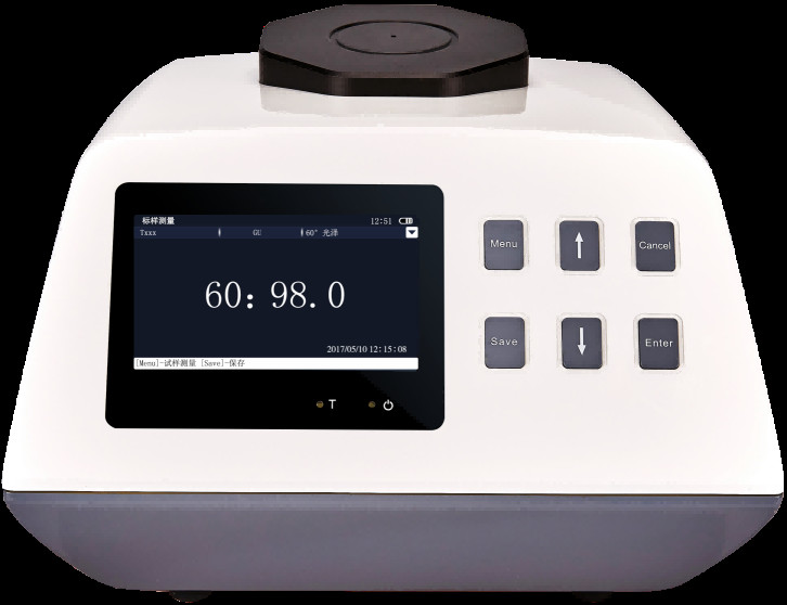 Benchtop tiny-aperture gloss meter2*3mm aperture gloss measurement of curved surface irregular and extra samll products