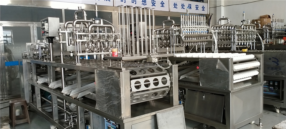 Automatic Linear Litchi Plastic Cup Filling Sealing Machine for Water Juice Ice Cream