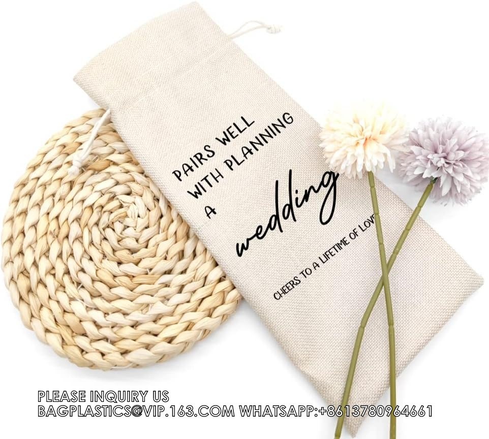 Gift Promotion Gifts For Coworkers Wine Bag Goodbye Farewell Leaving Gift For Coworkers Boss Employee Drawstring