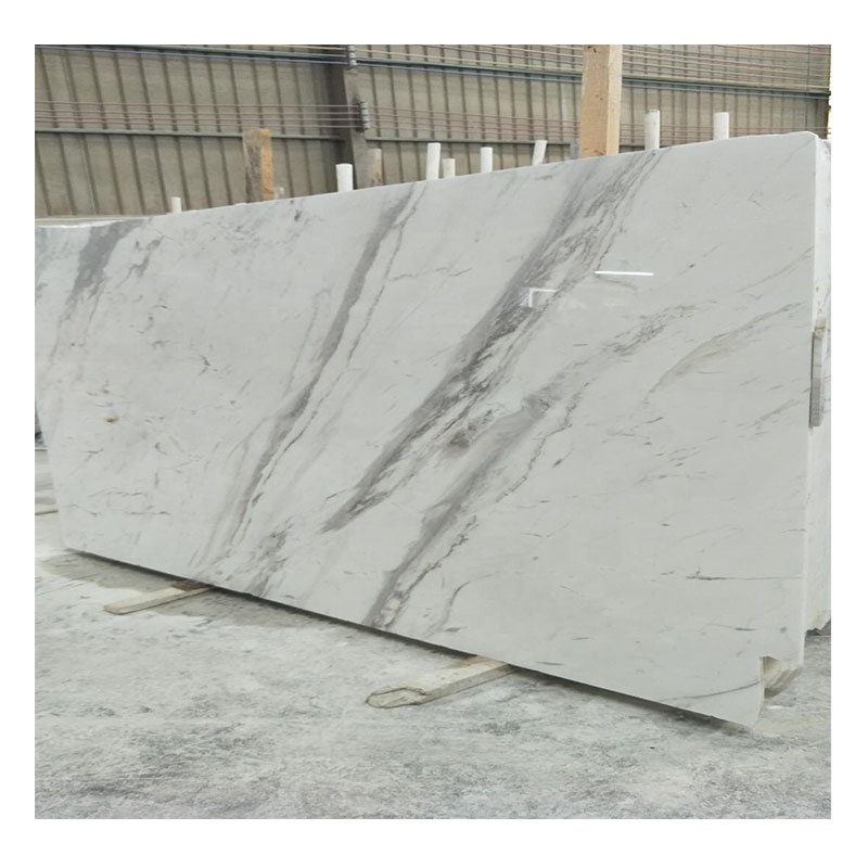 Countertop Wall Panel Flooring Tiles Luxury Drama White Stone Volakas Marble Staircase