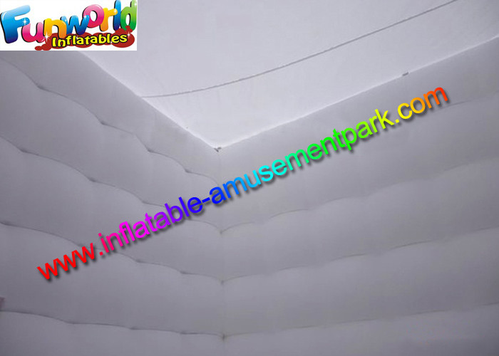 White Lightweight Commercial Air Inflatable Tent / Advertising Event Marquee