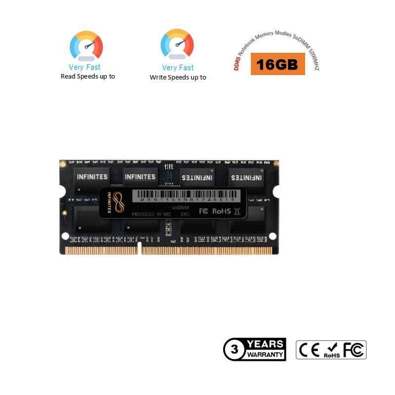 China Factory Wholesale Best Seller Custom Label Laptop Memoria 5200MHz 16GB RAM DDR5 for Laptop