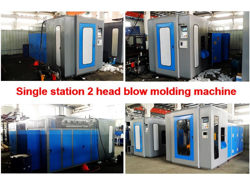 Plastic Extrudesion Blow Molding Machine 380V Ce Proved