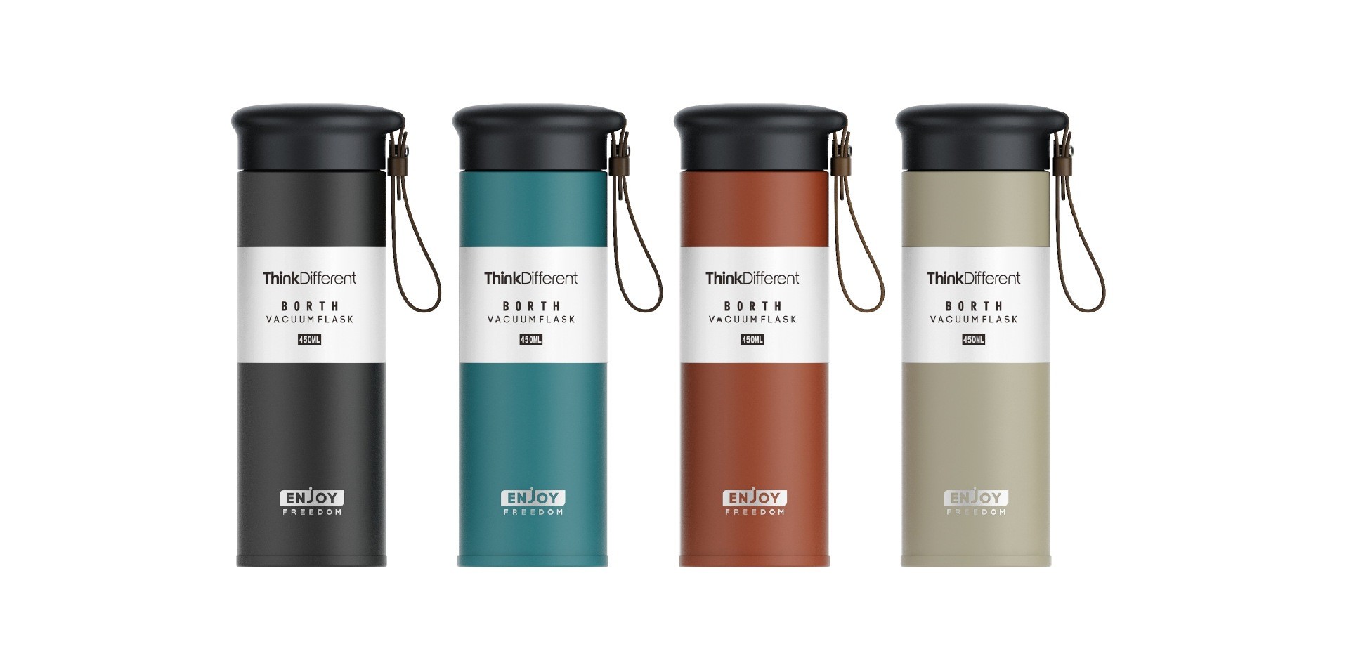 Insulated Thermo Metal Flask Water Bottle Water Canteen Stainless Steel For Hot Or Cold Drink