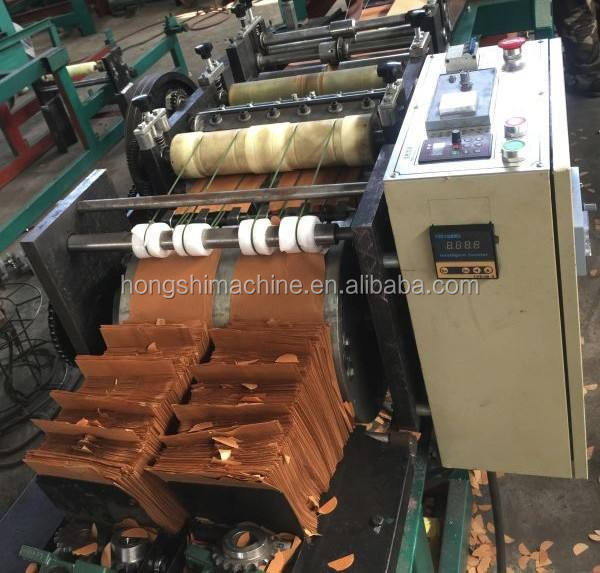 Mango Growing Paper Bag Manufacturing Machine , Fruit Protective Kraft Paper Bag Making Machine