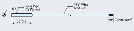 High Stability Refrigerator / Piping / NTC Temperature Sensor