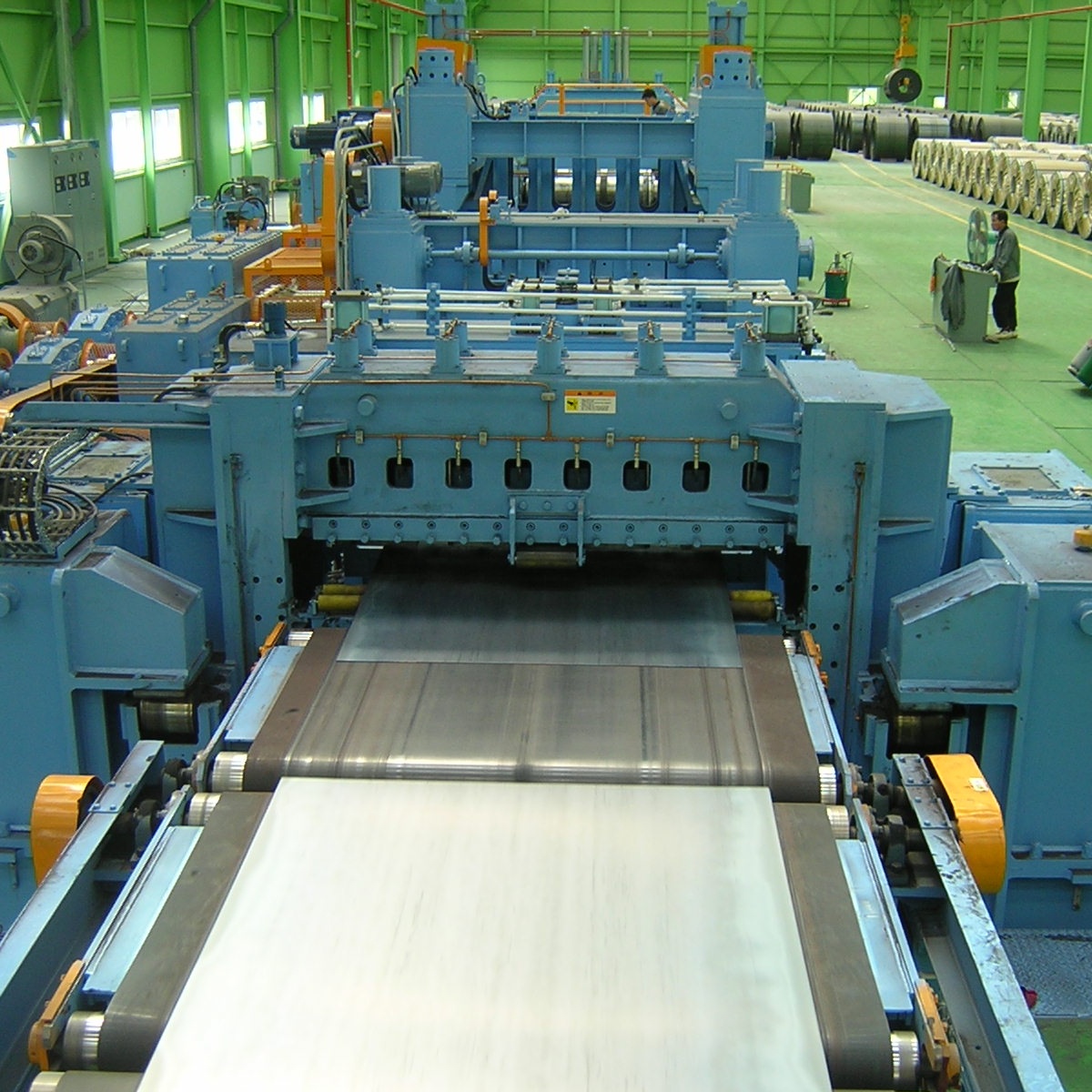 35T Coil Weight Steel Coil Cross Cutting Production Line with 20-40m/min Cutting Speed