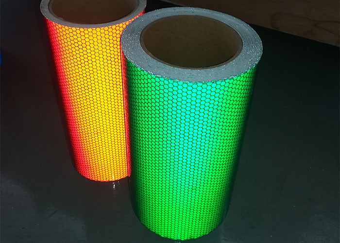 10 years Acrylic High Intensity Grade Reflective Sheeting Custom Printed Pressure Sensitive