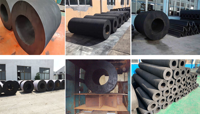 SBR NBR Cylindrical Marine Fenders Dock Ship Rubber Boat Bumper