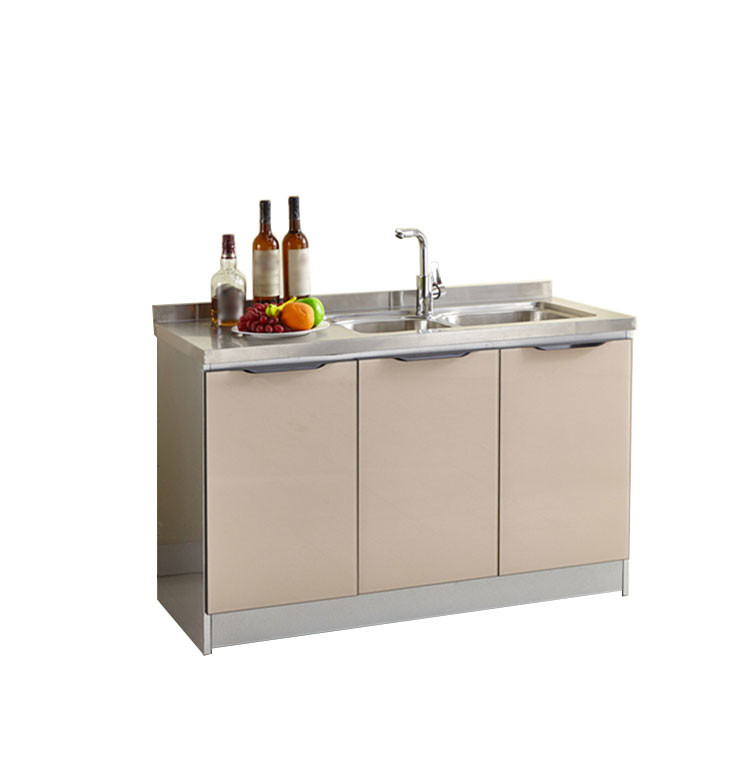 Single Door Stainless Steel Kitchen Cabinets Without Sink