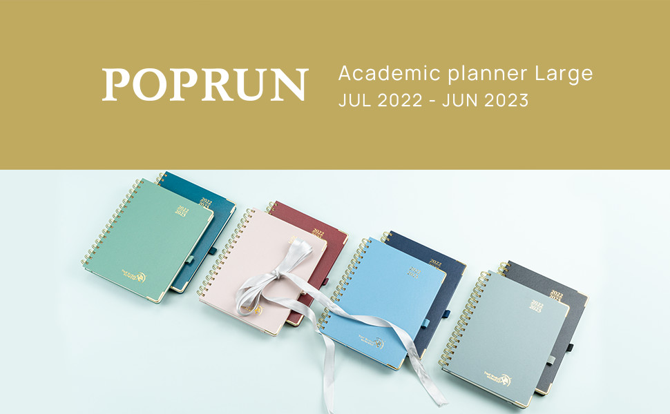 A4 Size Custom Academic Planner With Hourly Schedule Monthly Tabs