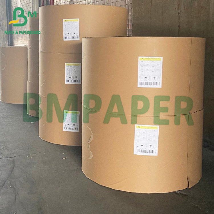 100% Recyclable 160gsm Natural Brown Kraft Linerboard For Corrugated Insert