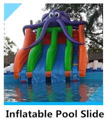 One of the best selling inflatable products swimming pool equipment inflatable pool used for kids play motorized jet ski