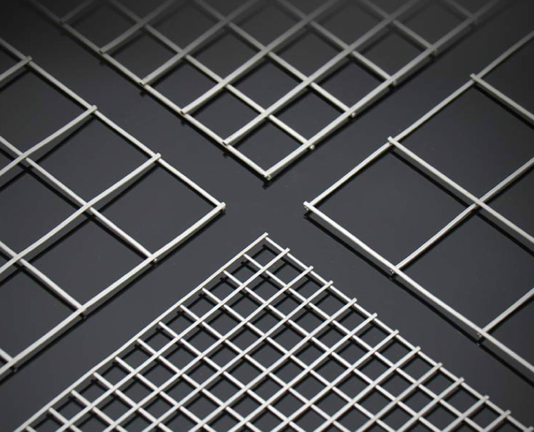 Heavy Gauge 2x2 Steel Mesh Panels Small Hole Size 25*25mm Decorative