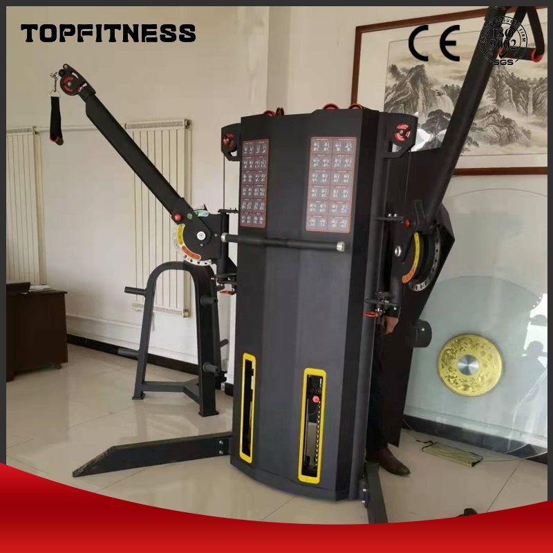 Strength Indoor Sports Fitness Equipment Exercise Equipment Dual Adjustable Cable Pulley Full