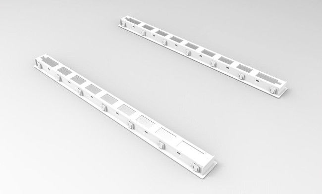 3000K Linear High Bay LED Lighting , High Flux LED Warehouse Lighting High Bay