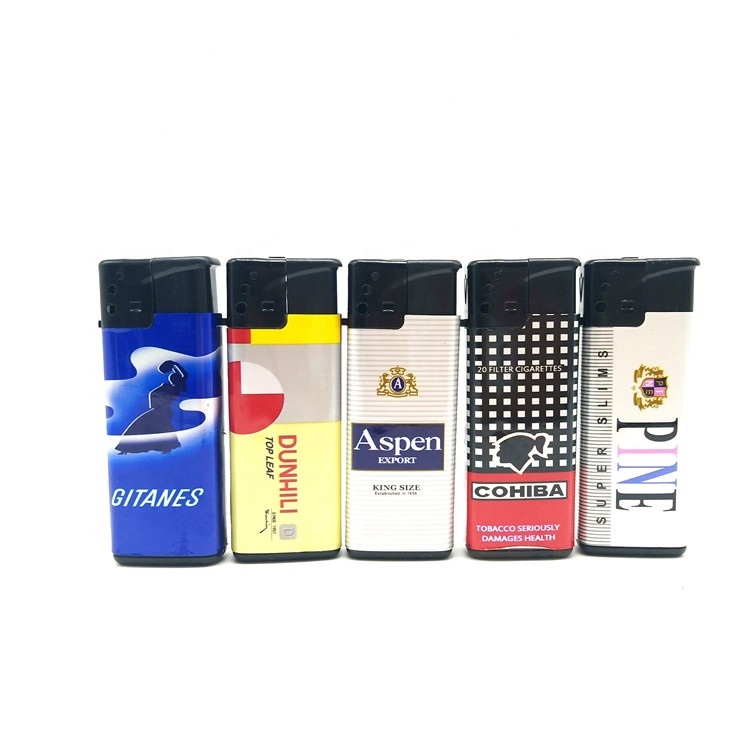 Novelty Disposable Refillable Smoking Gas Lighter Smoking Accessories Electronic Lighter