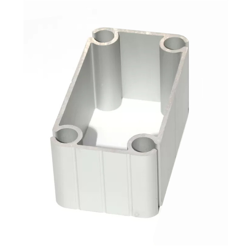 7001 7075 Extruded Aluminium Tube Profiles Rectangle Sun Shade Tent Frame Pipe